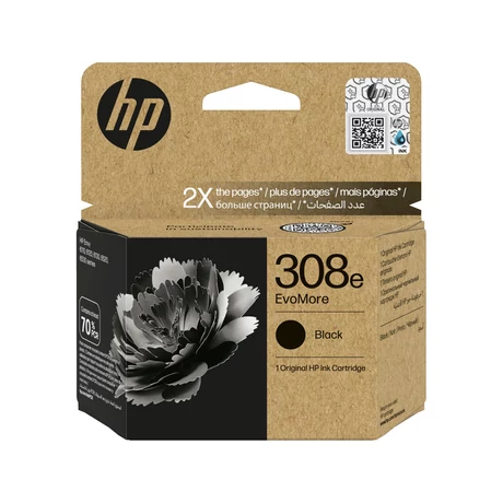 HP 7FP22UE No.308E fekete eredeti tintapatron