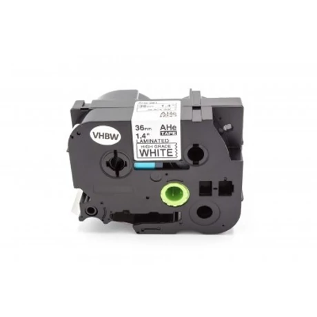 Brother HGe-261 fehér alapon fekete eredeti feliratozó szalag csomag