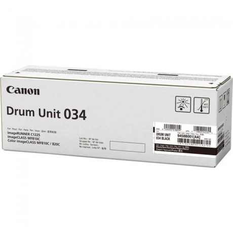 Canon CRG-034 fekete eredeti dobegység
