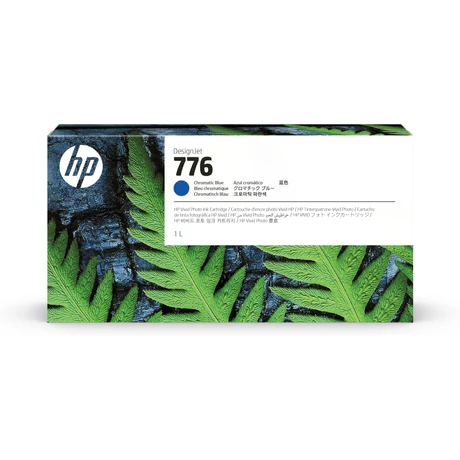 HP 1XB04A No.776 króm sötétkék eredeti tintapatron