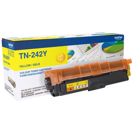 Brother TN-242 sárga eredeti toner