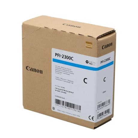 Canon PFI-2300 kék eredeti tintapatron