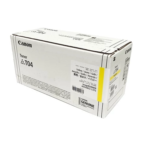 Canon T04 sárga eredeti toner