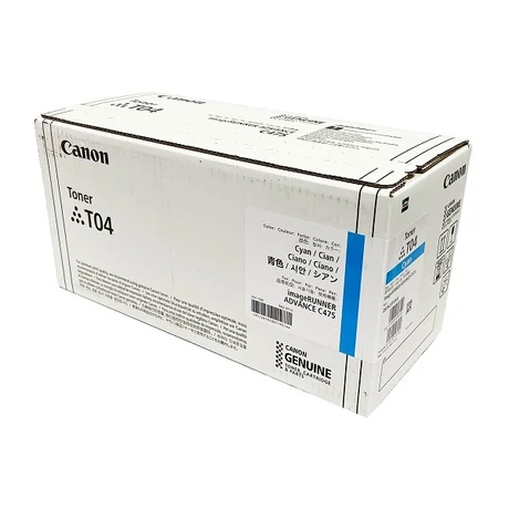 Canon T04 kék eredeti toner