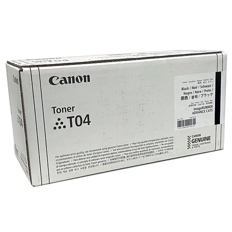 Canon T04 fekete eredeti toner