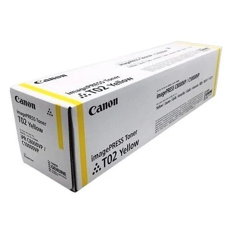 Canon T02 sárga eredeti toner