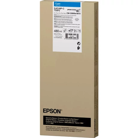 Epson SJIC48P (T55P2) kék eredeti tintapatron