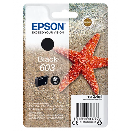 Epson T03U1 (603) fekete eredeti tintapatron