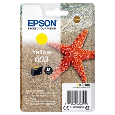 Epson T03U4 (603) sárga eredeti tintapatron