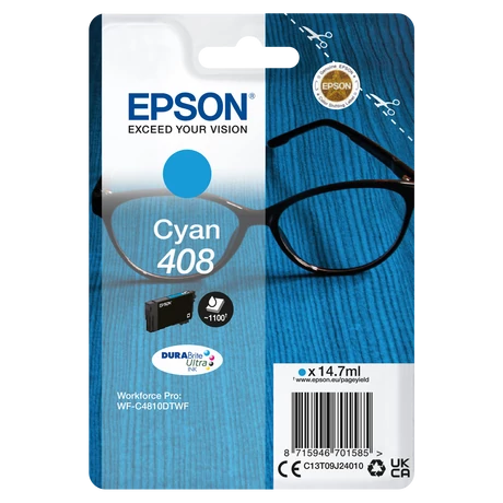 Epson T09J2 (408) kék eredeti tintapatron