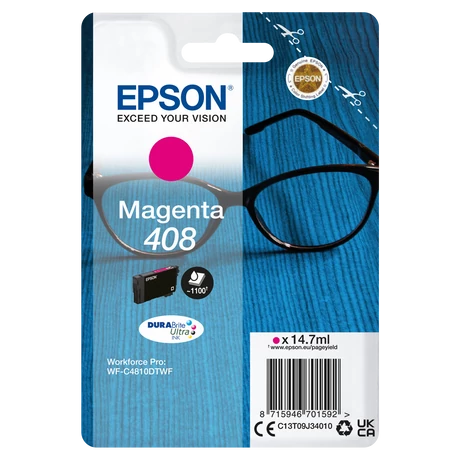 Epson T09J3 (408) magenta eredeti tintapatron