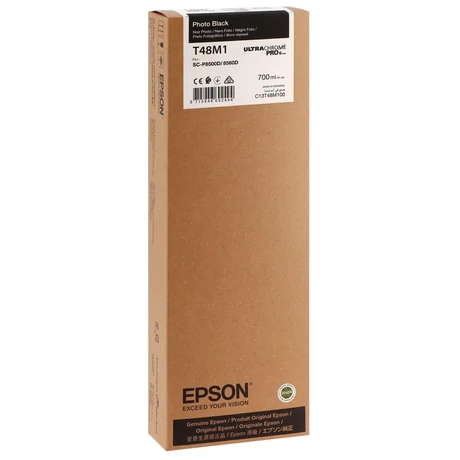 Epson T48M1 fotófekete eredeti tintapatron