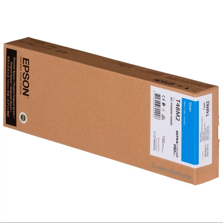 Epson T48M2 kék eredeti tintapatron