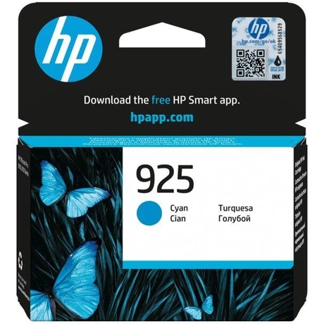 HP 4K0V6PE No.925 kék eredeti tintapatron