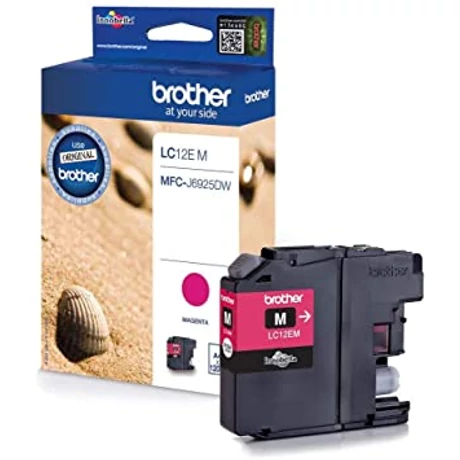 Brother LC12EMXL magenta eredeti tintapatron