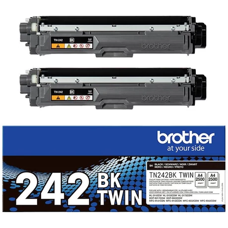 Brother TN-242 fekete eredeti toner duplacsomag