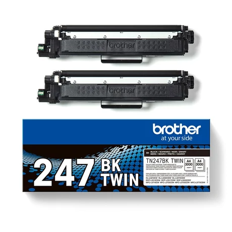 Brother TN-247 fekete eredeti toner duplacsomag