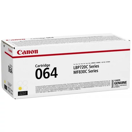 Canon CRG-064H sárga eredeti toner