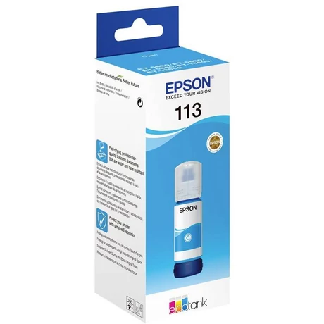 Epson T06B2 (113) kék eredeti tinta