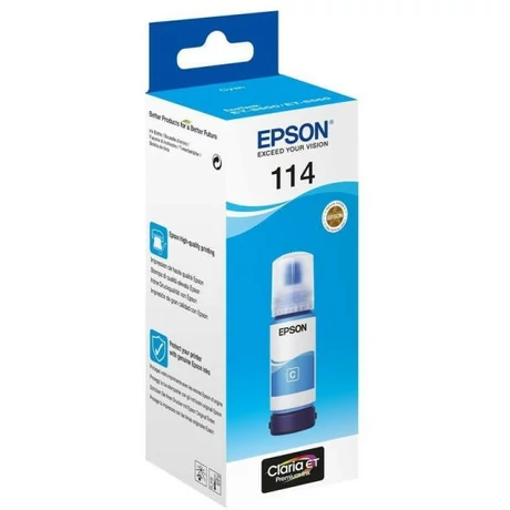 Epson T07B2 (114) kék eredeti tinta