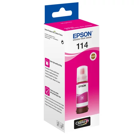Epson T07B3 (114) magenta eredeti tinta