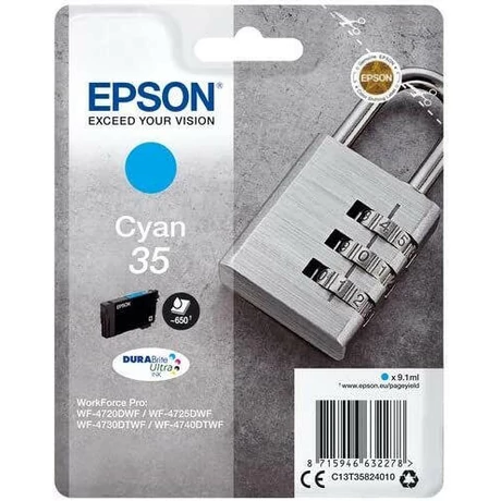 Epson T3582 (35) kék eredeti tintapatron