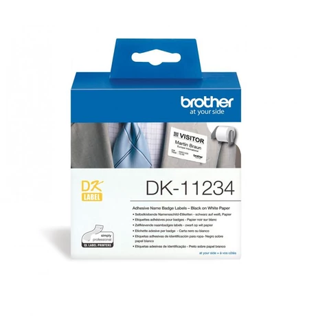 Brother DK-11234 fehér eredeti öntapadós címke 60mm