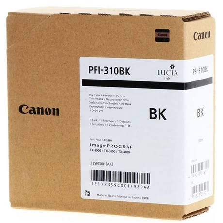 Canon PFI-310 fekete eredeti tintapatron