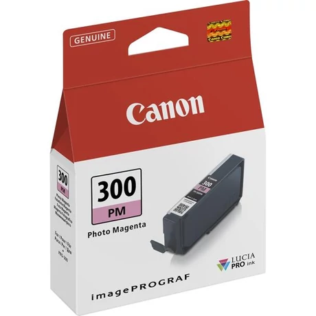 Canon PFI-300 fotómagenta eredeti tintapatron
