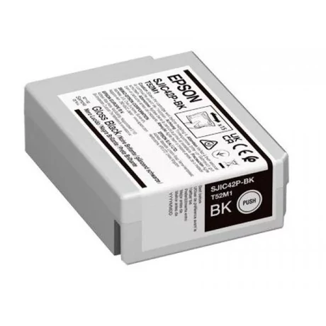 Epson SJIC42P(BK) C4000 fekete eredeti tintapatron