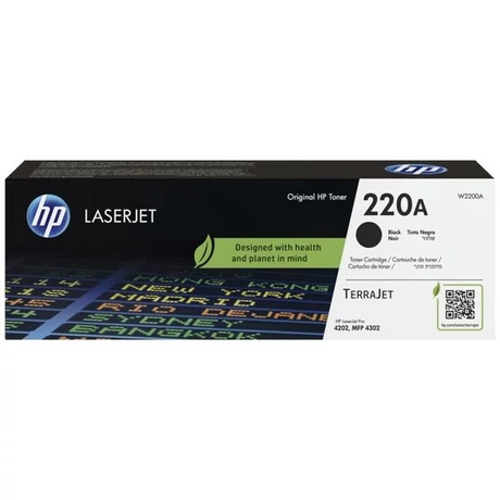 HP W2200A (220A) fekete eredeti toner