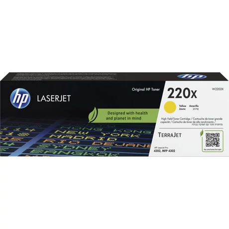 HP W2202X (220X) sárga eredeti toner