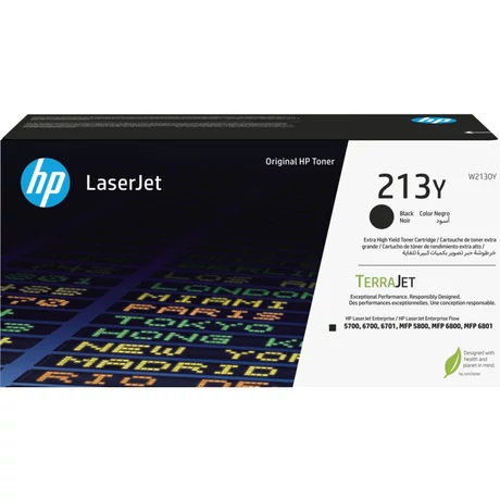 HP W2130Y (213Y) fekete eredeti toner