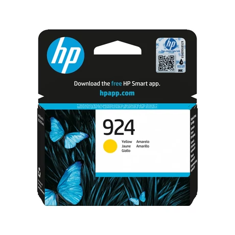 HP 4K0U5NE No.924 sárga eredeti tintapatron
