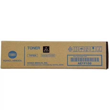 Konica Minolta Bizhub C3120 [TNP92K] fekete eredeti toner