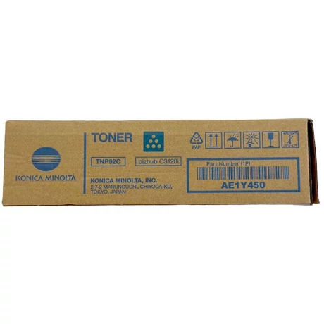 Konica Minolta Bizhub C3120 [TNP92C] kék eredeti toner