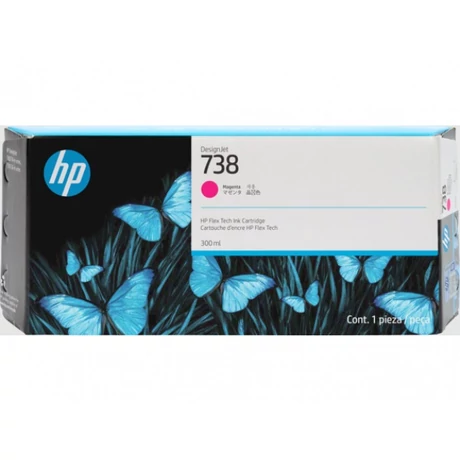 HP 676M7A No.738 magenta eredeti tintapatron