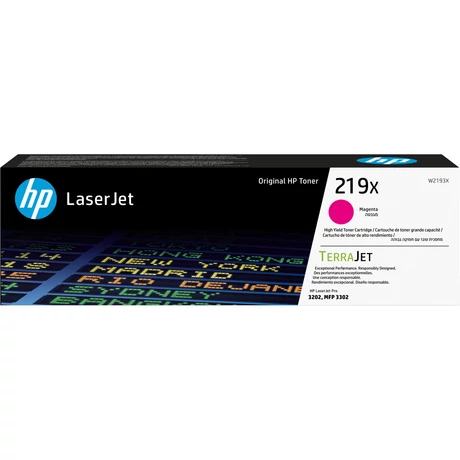 HP W2193X No.219X magenta eredeti toner