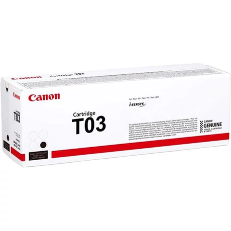 Canon T03 fekete eredeti toner