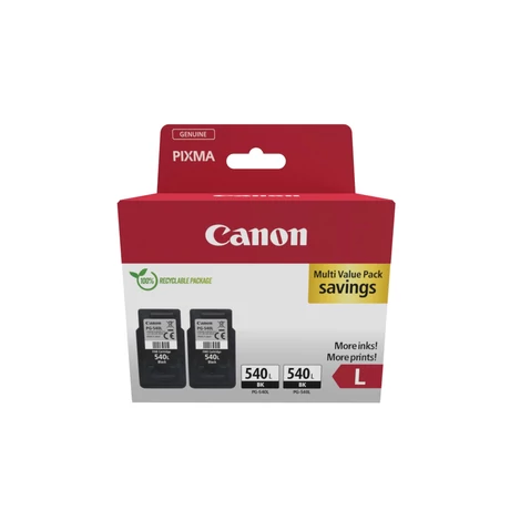 Canon PG-540L fekete eredeti tintapatron duplacsomag