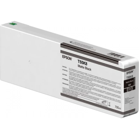 Epson T55K800 matt fekete eredeti tintapatron