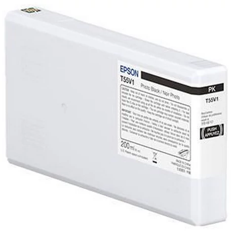 Epson T55W1 fotó fekete eredeti tintapatron