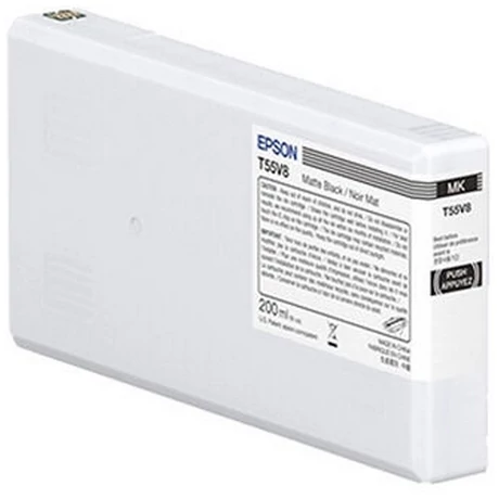 Epson T55W8 matt fekete eredeti tintapatron