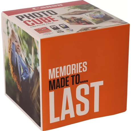 Canon PG-560/CL-561 narancssárga Photo Cube eredeti tintapatron multipack + fotópapír