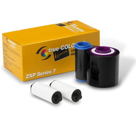 Zebra ZXP7 fekete eredeti festékszalag (5000 kép, 800077-711EM)