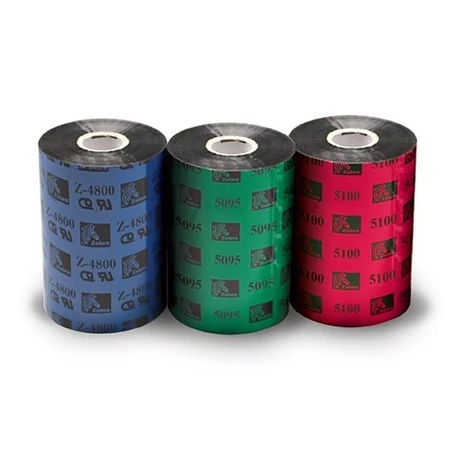 Zebra 4800 fekete eredeti gyantás címkeszalag csomag (12db, 156mm x 450m, 04800BK15645)