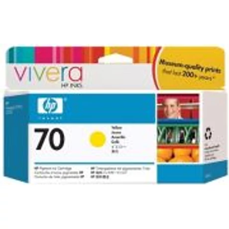 HP C9454A No.70 világos sárga eredeti tintapatron