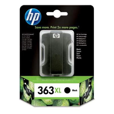 HP C8719EE No.363XL fekete eredeti tintapatron