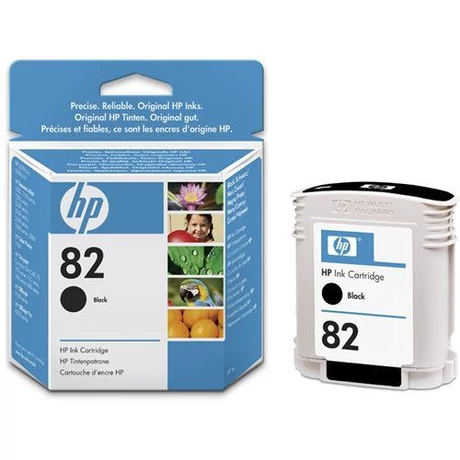 HP CH565A No.82 fekete eredeti tintapatron