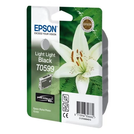 Epson T0599 világos szürke eredeti tintapatron